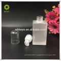 4oz essential oil bottle empty glass packaging square glass bottle glass lotion bottle